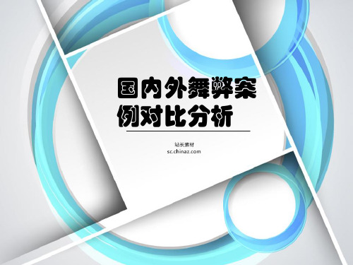 国内外会计舞弊和审计舞弊案例对比分析全解