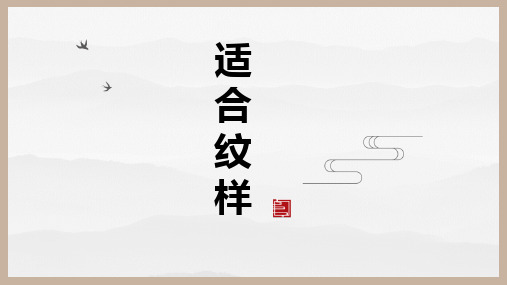 浙美2022年9月修订五上3课 《适合纹样》课件