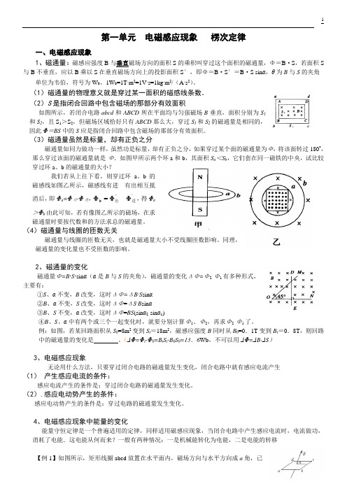 电磁感应现象 楞次定律