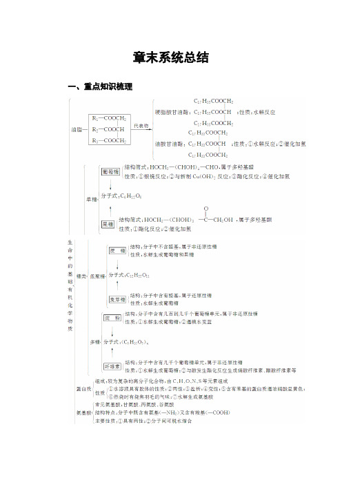 2016-2017年《金版学案》化学·选修5有机化学基础(人教版)习题：章末系统总结4 Word版含解析