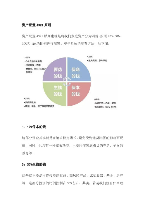 标准家庭4321原则