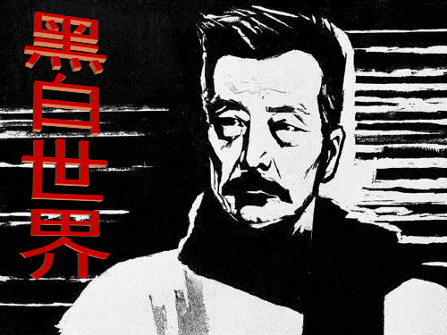 黑白世界_美术课件