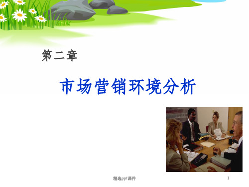 企业营销环境分析ppt课件
