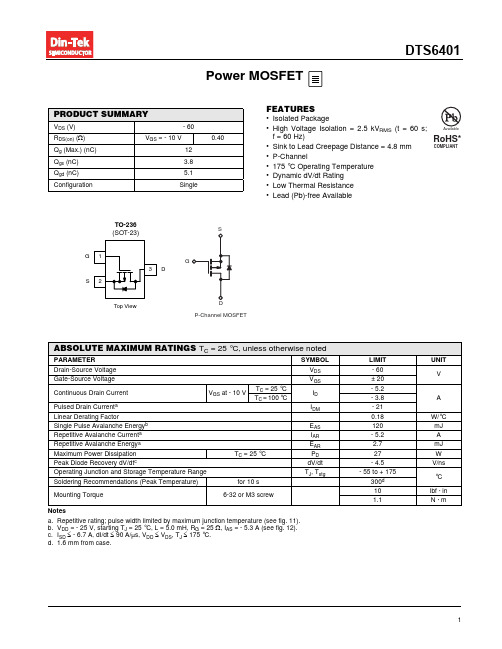 LED调光器用到的MOS管