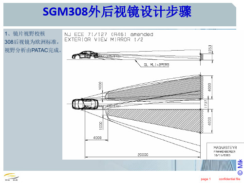 后视镜设计