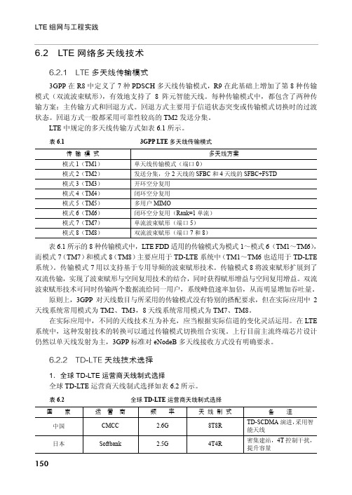 6.2.2 TD-LTE 天线技术选择[共4页]