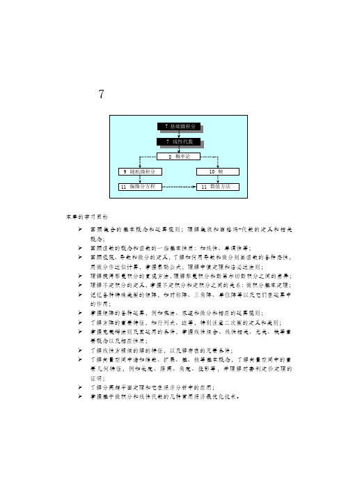 微观金融学及其数学基础07