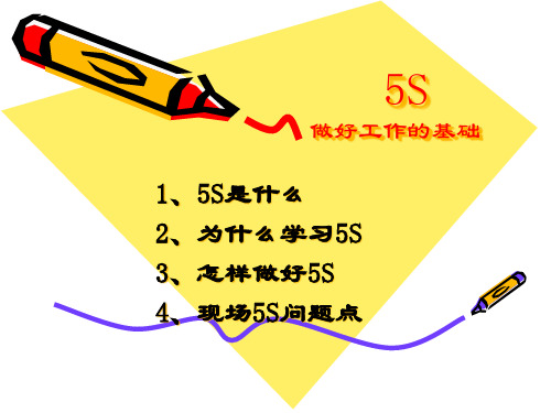 丰田的5S(PPT64页)