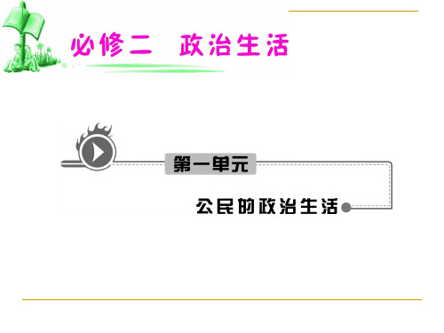 高考政治一轮复习课件PPT课件(人民民主专政等22个) 通用