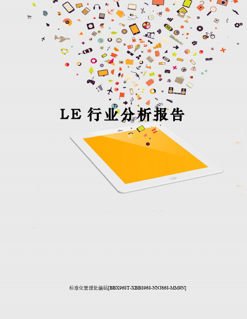 LE行业分析报告完整版