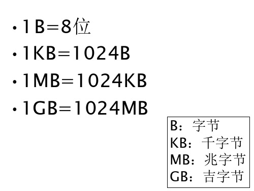 网络技术应用会考知识点