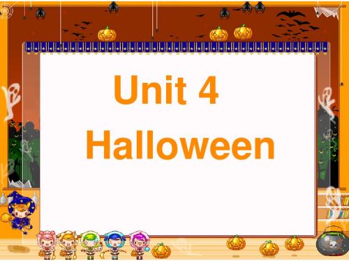 5A Unit4 Halloween(ppt)