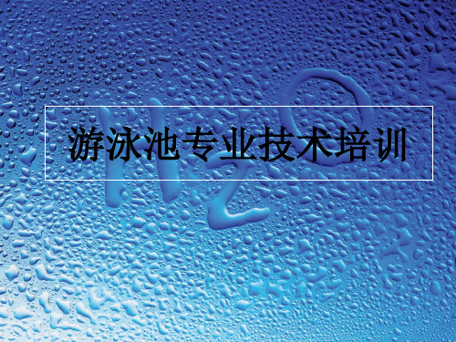 泳池培训