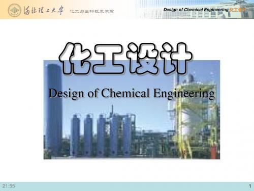 化工设计—设备的工艺设计及化工设备图