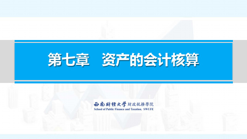 政府会计实务_西南财经大学_7  第07章资产的会计核算_(7.9.1)  PDF课件