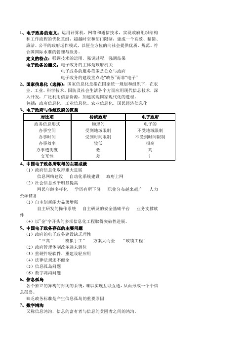 电子政务