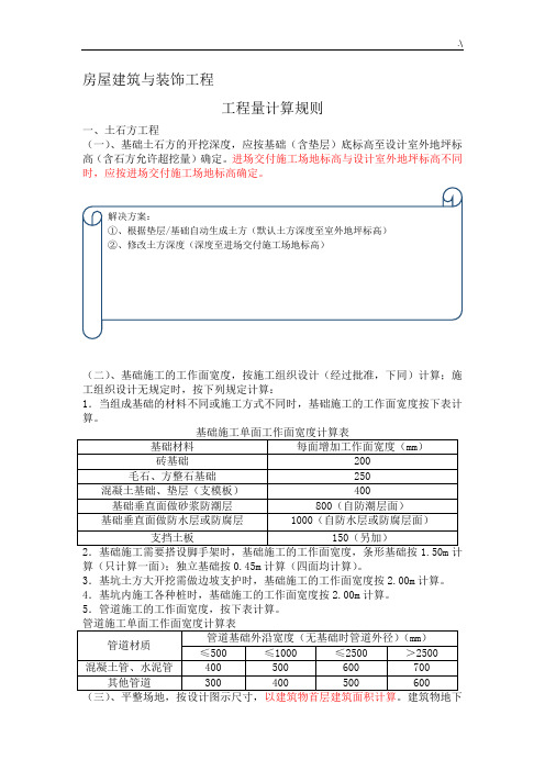 辽宁2017年度新定额规则对比