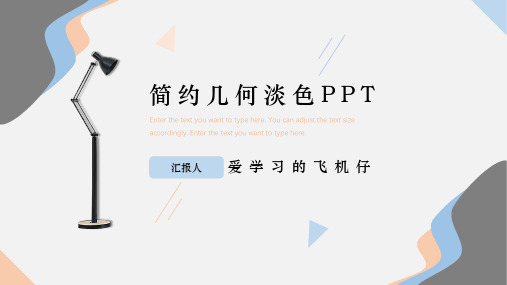 莫兰迪色系极简风总结汇报PPT