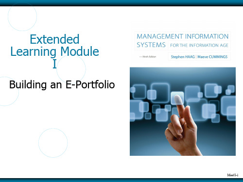信息时代的管理系统_英文原版课件_Module_I