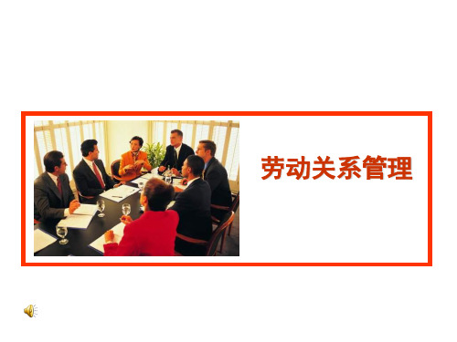 劳动关系管理(PPT100页)