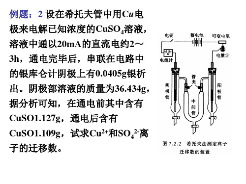 物理化学例题