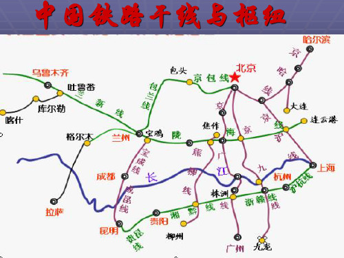 中国铁路干线与枢纽0