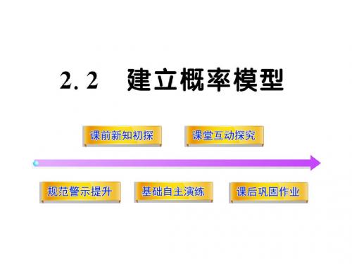 3.2.2 建立概率模型 课件 (北师大必修3) (2)