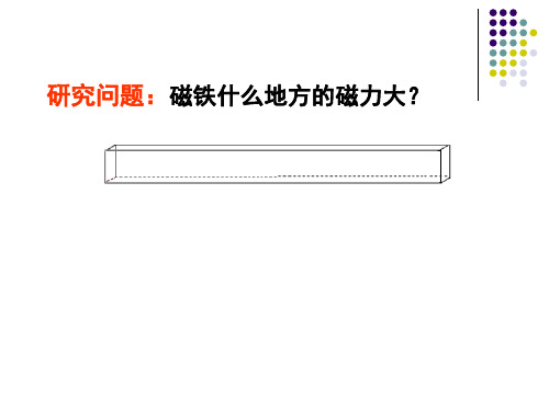 教科版科学二年级下册 磁铁的两极 课件