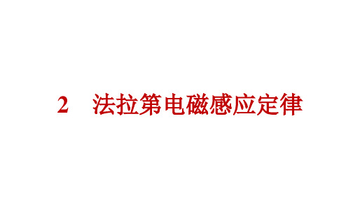 人教版高中物理选择性必修第二册精品课件 第2章 电磁感应 2 法拉第电磁感应定律 (3)