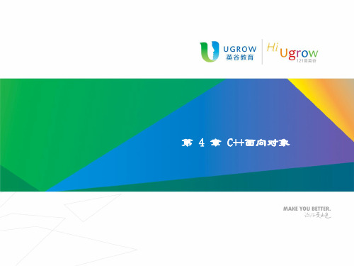 精品课件-Visual C++程序设计及实践-第4章  C++面向对象