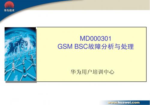 MD000301 GSM BSC故障分析与处理