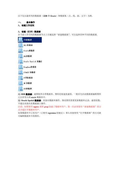 SuperMap处理图形说明