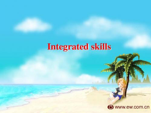 牛津英语新译林版7下Unit3Integrated skills