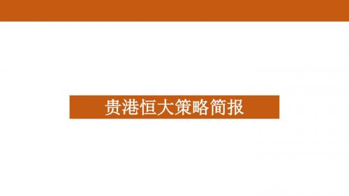 2016广西贵港市恒大策略报告_营销策划项目包装拓客工作分解