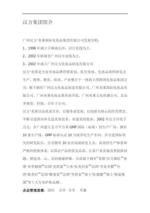 汉方集团简介