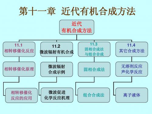 第十一章 近代有机合成方法