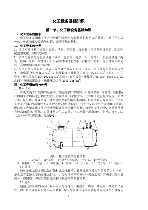 化工设备基础知识