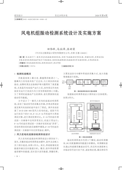 风电机组振动检测系统设计及实施方案