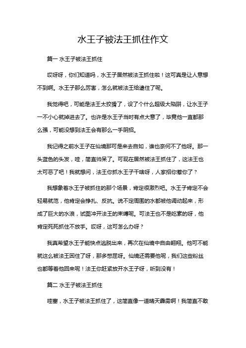 水王子被法王抓住作文