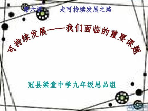 我国人口、资源、环境问题及对策