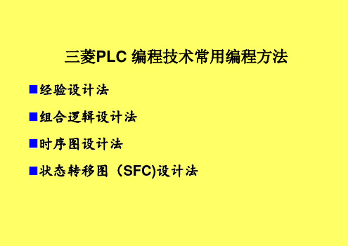 三菱PLC自学教案