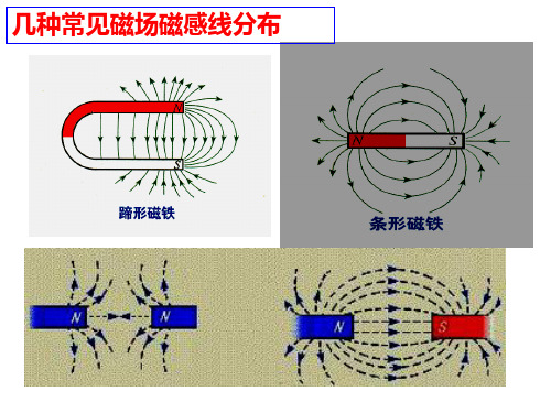 几种常见的磁场的磁感线