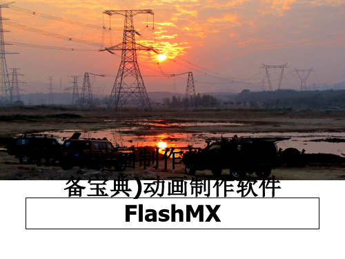 最新flash动画制作教程(速学必备宝典)动画制作软件FlashMX教学讲义ppt