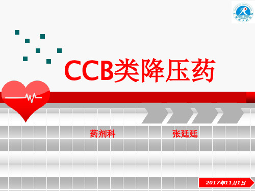 CCB类降压药