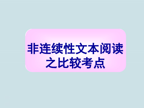 高考语文复习《新闻比较》PPT课件