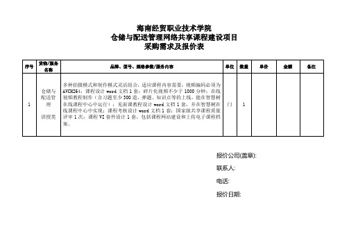 海南经贸职业技术学院