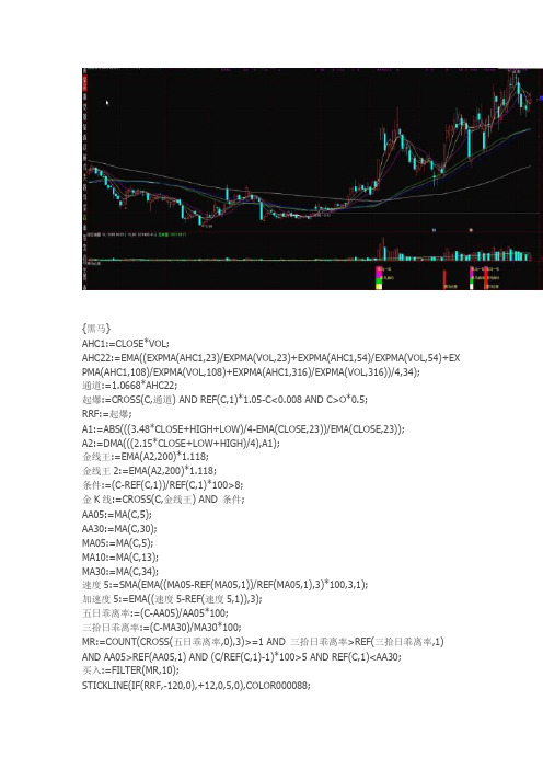 黑马必抓通达信指标公式源码