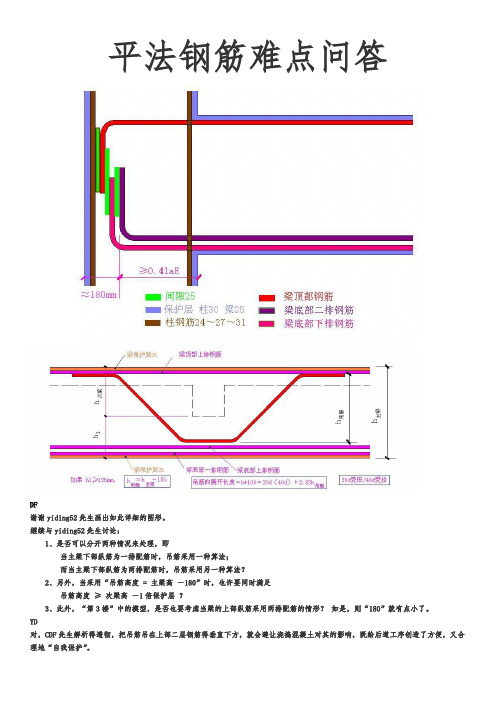 平法钢筋难点问答