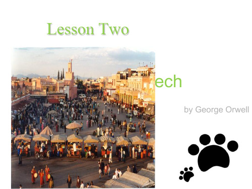 高级英语lesson_2marrakech_