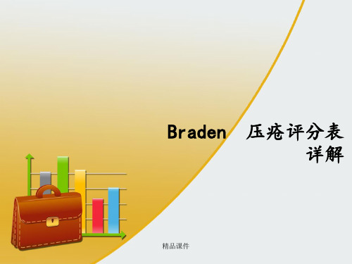 Braden--压疮评分表详解